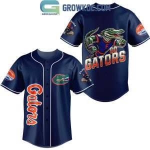 Florida Gators Go Gators Football Baseball Jersey