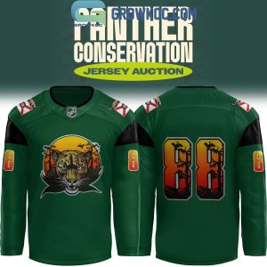 Florida Panthers Panther Conservation Night 2024 Fan Hockey Jersey