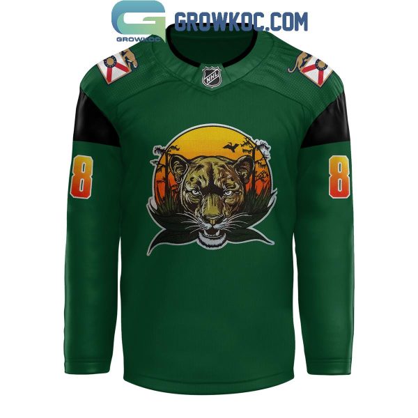 Florida Panthers Panther Conservation Night 2024 Fan Hockey Jersey