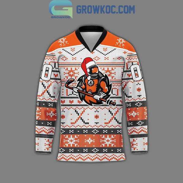 Fort Wayne Komets 2024 Merry Christmas Night Personalized Hockey Jersey