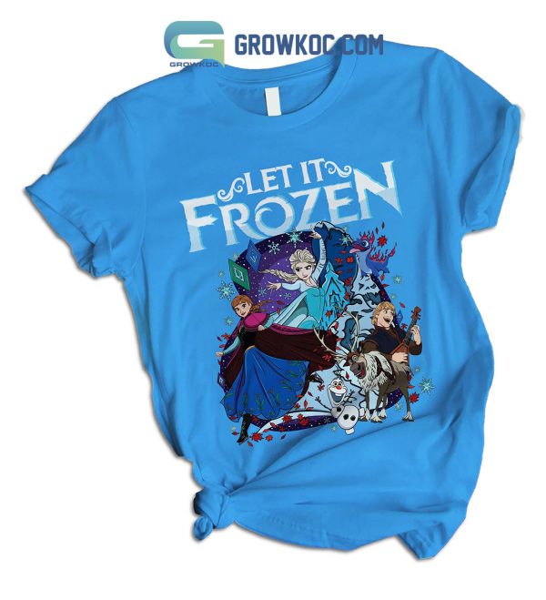 Frozen Elsa Let It Frozen 2024 Fleece Pajamas Set