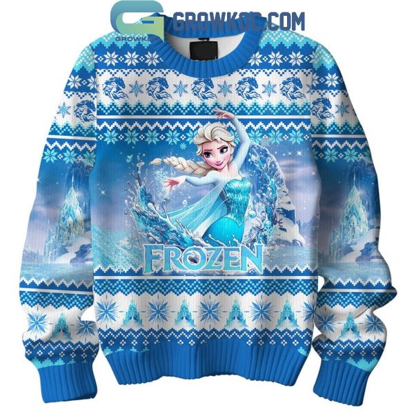 Frozen Let It Snow Let It Go Christmas 2024 Ugly Sweater