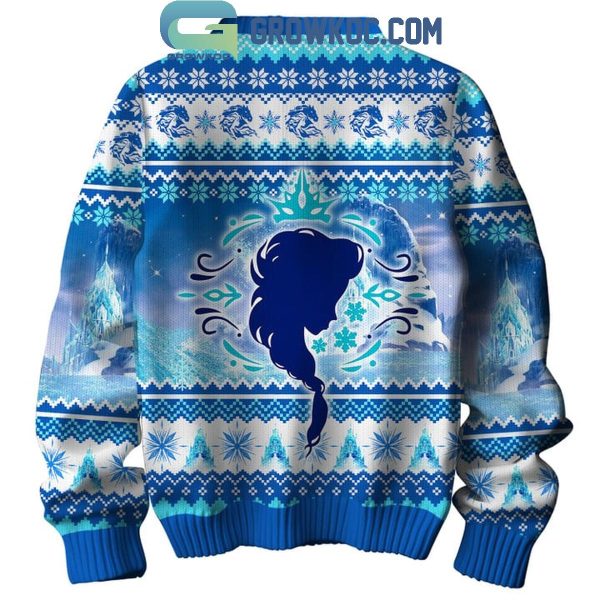 Frozen Let It Snow Let It Go Christmas 2024 Ugly Sweater