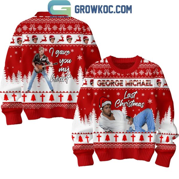 George Michael WHAM Last Christmas I Gave You My Heart 2024 Ugly Sweater