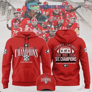 Georgia Bulldogs Football Champions Of SEC Championship 2024 Hoodie T-Shirt