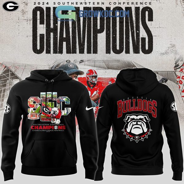 Georgia Bulldogs Go Dawgs Champions Of SEC Championship 2024 Hoodie T-Shirt