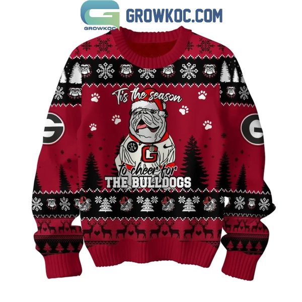 Georgia Bulldogs How About Them Dogs Christmas Go Dawgs Ugly Sweater