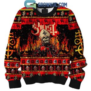 Ghost The Future Is A Foreign Land Merry Christmas 2024 Ugly Sweater