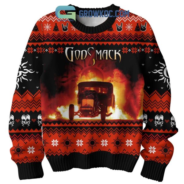 Godsmack Rock Metal Band 2024 Christmas Fan Ugly Sweater