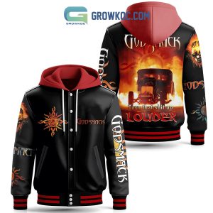 Godsmack Turn That Shit Up Louder Baseball Jacket