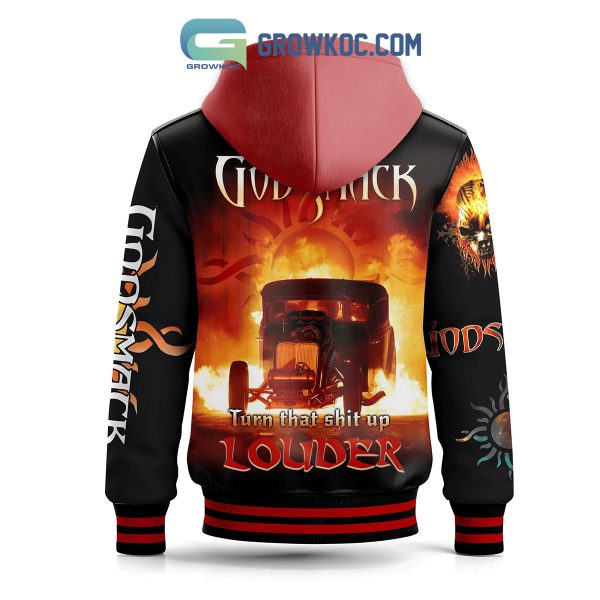 Godsmack Turn That Shit Up Louder Baseball Jacket