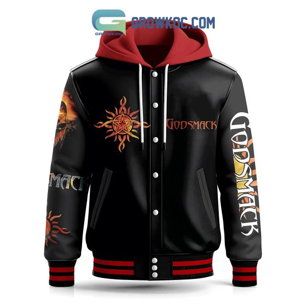 Godsmack Turn That Shit Up Louder Baseball Jacket