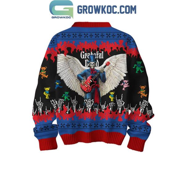 Grateful Dead 2024 Christmas Be Merry Ugly Sweater