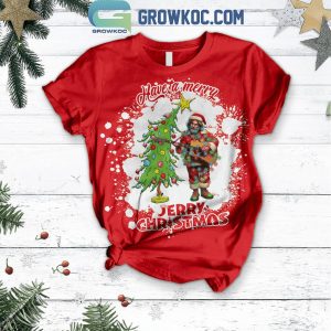 Grateful Dead Have A Merry Jerrymas Christmas Fleece Pajamas Set