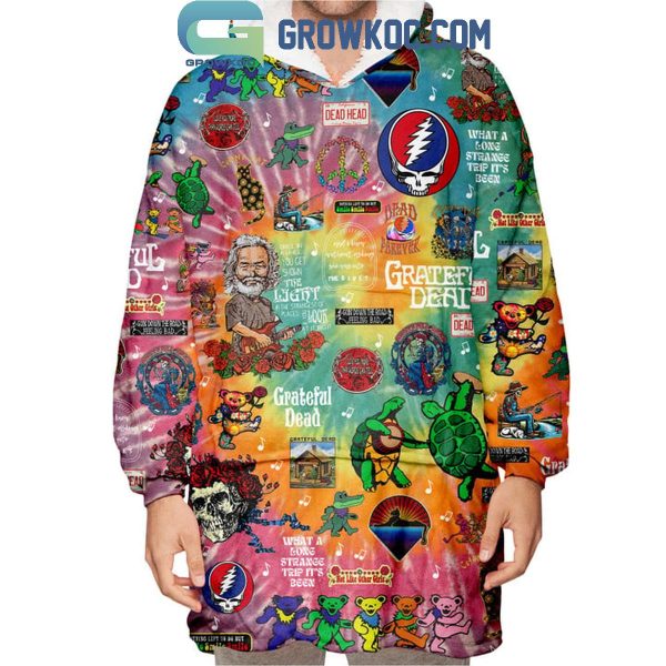 Grateful Dead Nothing Left To Do But Smile Smile Smile Oodie Hoodie Blanket