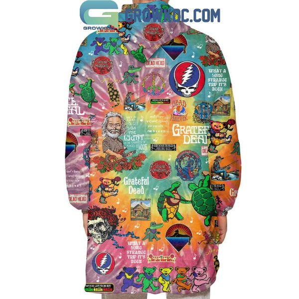 Grateful Dead Nothing Left To Do But Smile Smile Smile Oodie Hoodie Blanket