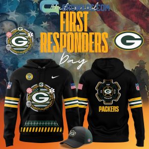 Green Bay Packers 2024 Law Enforcement Appreciation Hero Pride Hoodie T-Shirt