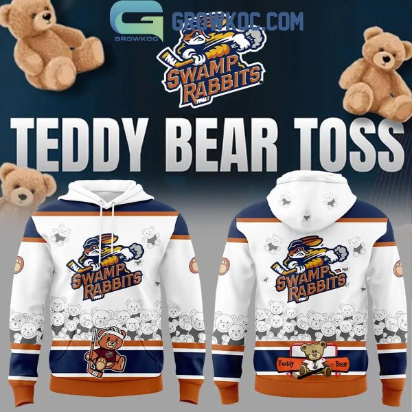 Greenville Swamp Rabbits Teddy Toss Tradition Hockey Hoodie T-Shirt