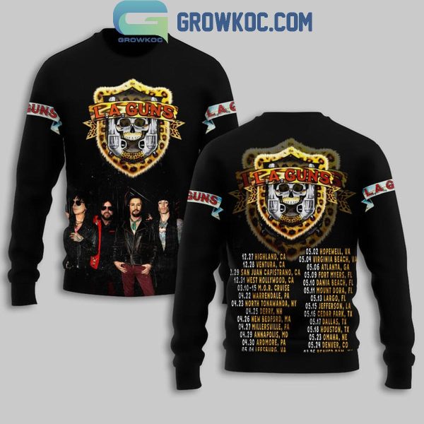 Gun N Roses Ready For 2025 Showtime Schedule Hoodie T-Shirt