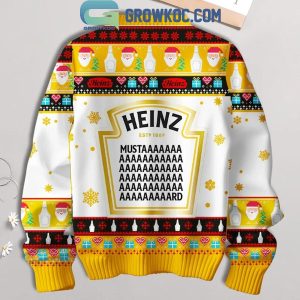 Heinz Mustard It’s Not Enough For 2024 Christmas Ugly Sweater