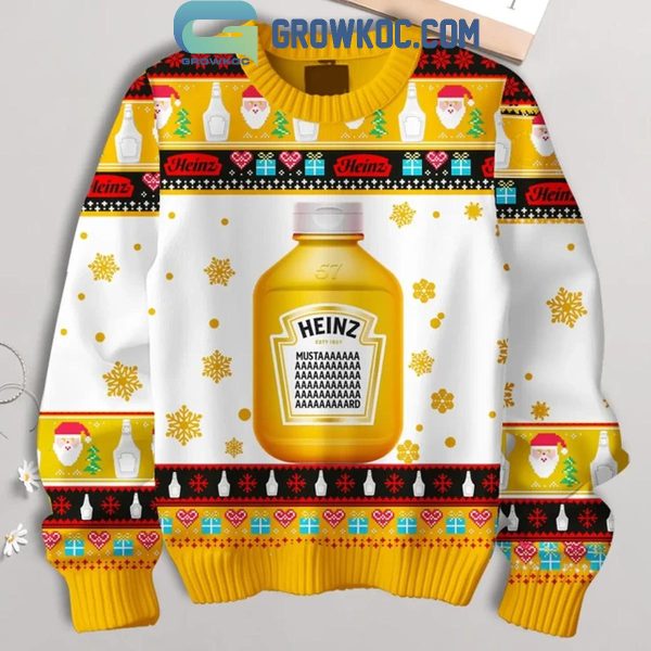 Heinz Mustard It’s Not Enough For 2024 Christmas Ugly Sweater