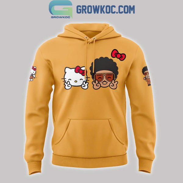 Hello Kitty Bruno Mars Stay Cool 2024 Orange Hoodie T-Shirt