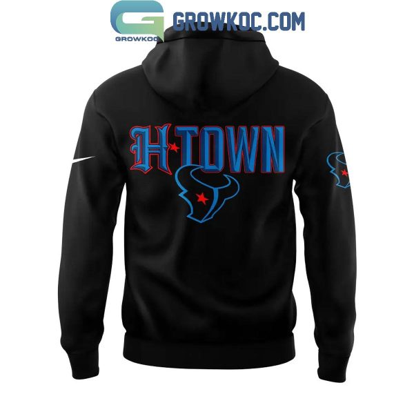 Houston Texans Back-2-Back H-Town Division Champs 2024 Hoodie T-Shirt