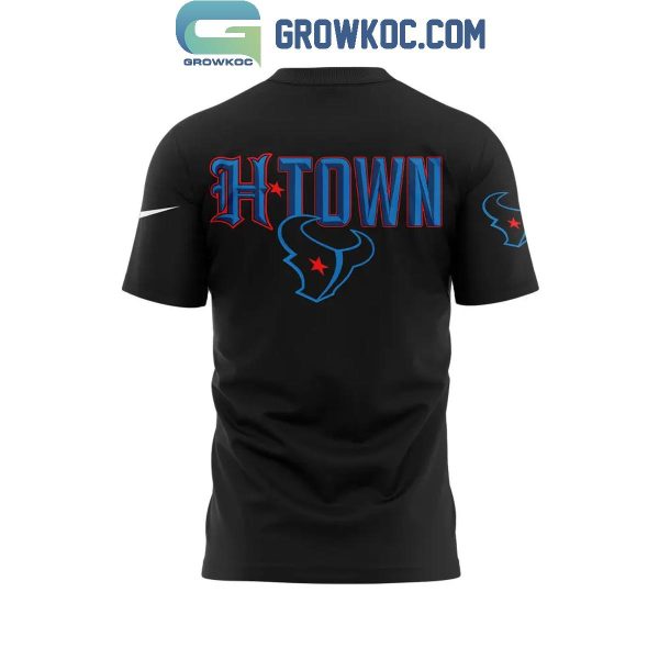 Houston Texans Back-2-Back H-Town Division Champs 2024 Hoodie T-Shirt