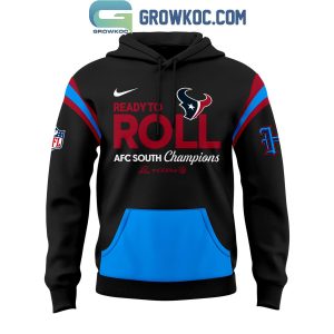 Houston Texans Football Champions Of AFC South Division 2024 Hoodie T-Shirt