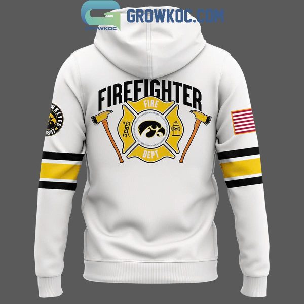 Iowa Hawkeyes x 2024 Firefighter Appreciation Night Hoodie T-Shirt