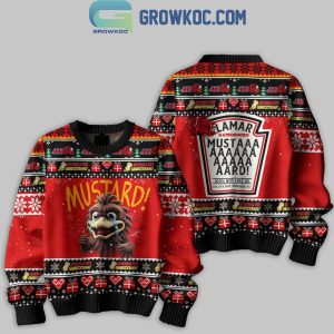 Jacksonville State Gamecocks Mustard Not Like Us Christmas Ugly Sweater