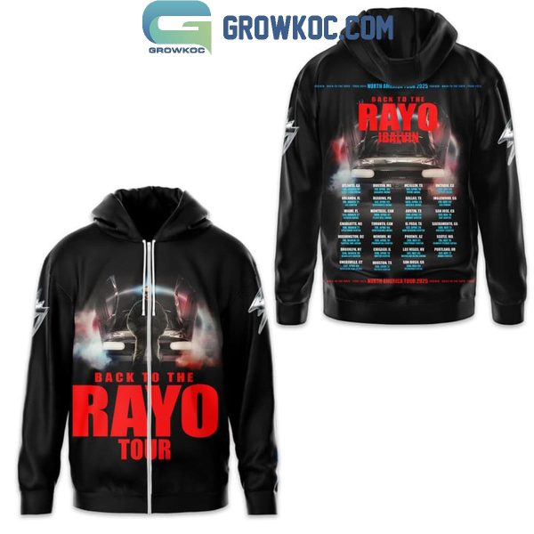 J Balvin Back To The Rayo Tour 2025 Hoodie T-Shirt