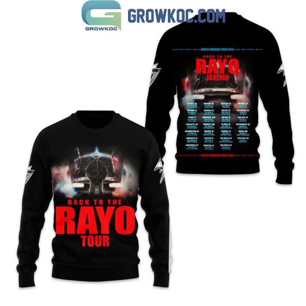 J Balvin Back To The Rayo Tour 2025 Hoodie T-Shirt