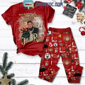 Jelly Roll Have Yourself A Beautifully Broken Christmas Fleece Pajamas Set