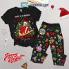 Yellowstone Santa Baby Slip A Rip Under The Tree 2024 Fleece Pajamas Set