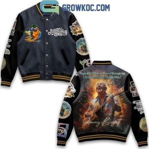 Jimmy Buffett I Had A Good Life All The Way Baseball Jacket