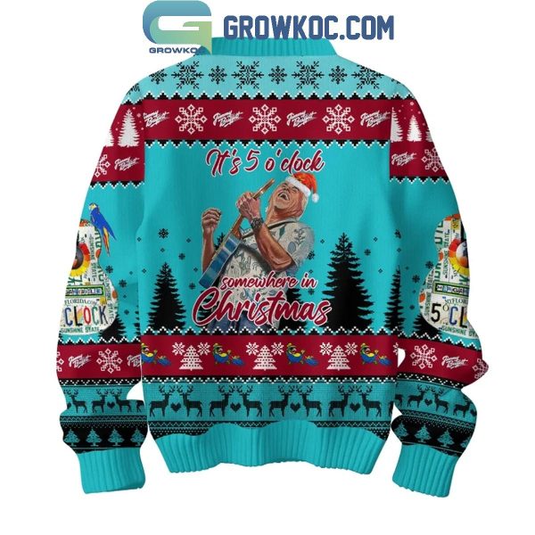 Jimmy Buffett Wastin’ Away Again In Christmas 2024 Ugly Sweater