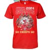 Detroit Lions Sonic And Knuckles Gibbs And Montgomery 2024 T-Shirt