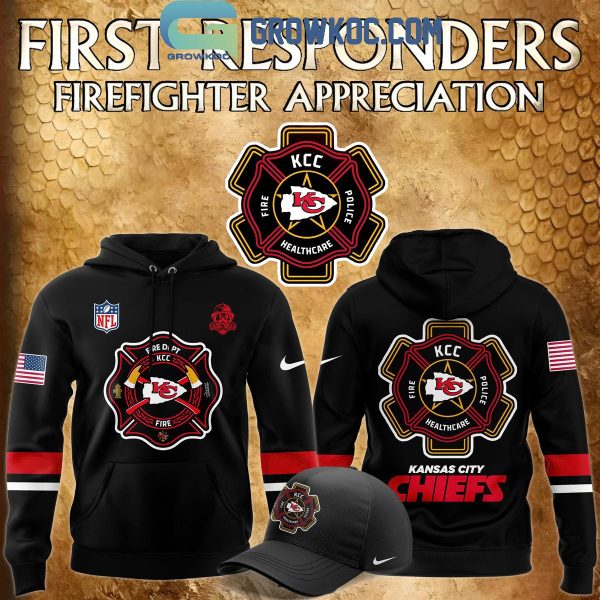 Kansas City Chiefs 2024 Night Of Firefighter Appreciation Hoodie T-Shirt