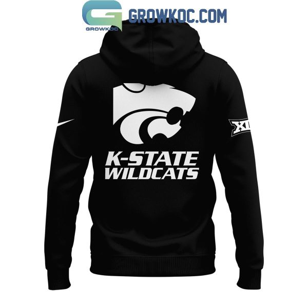 Kansas State Wildcats Football 2024 Rate Bowl Champions Black Hoodie T Shirt