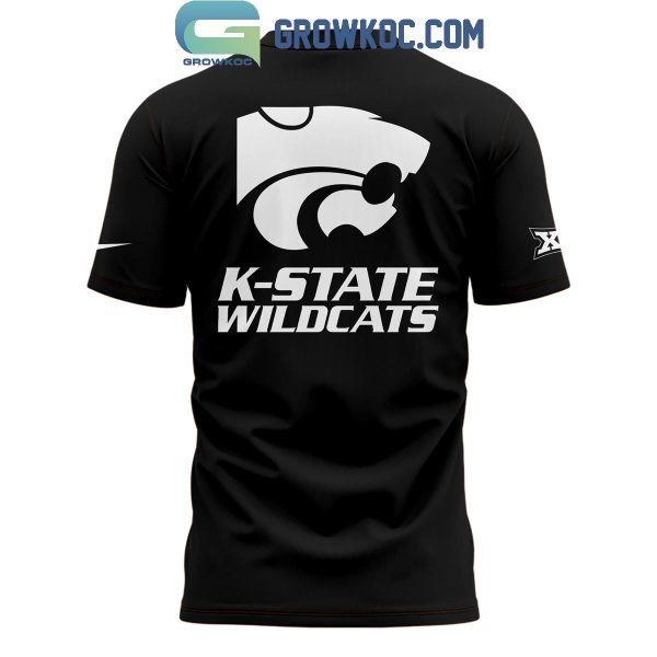 Kansas State Wildcats Football 2024 Rate Bowl Champions Black Hoodie T Shirt