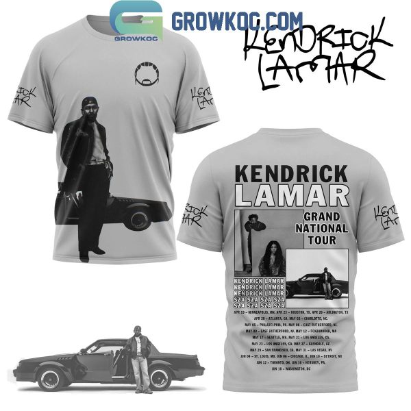 Kendrick Lamar 2025 Ready For Grand National Tour Hoodie T-Shirt