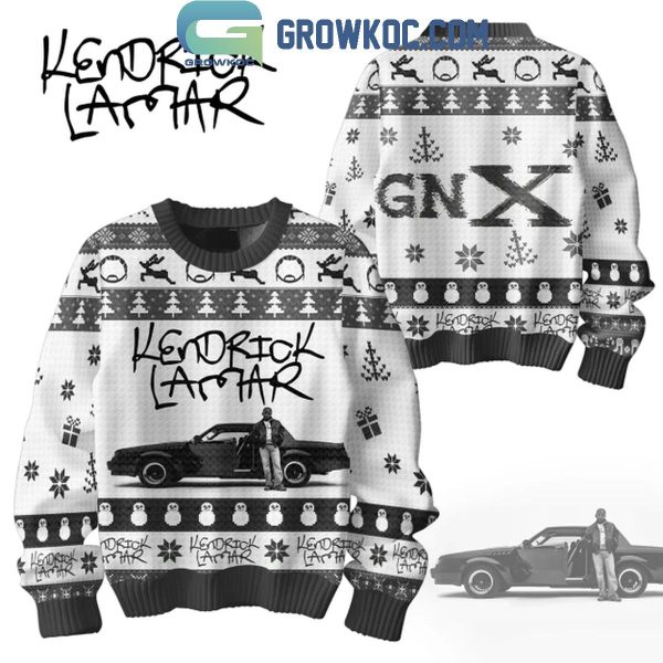 Kendrick Lamar GNX Not Like Us In 2024 Christmas Ugly Sweater