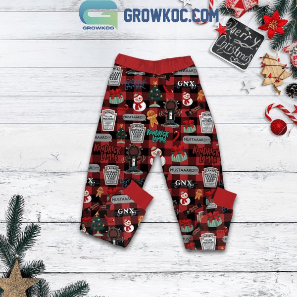 Kendrick Lamar Is All I Want For Christmas Memories Fleece Pajamas Set