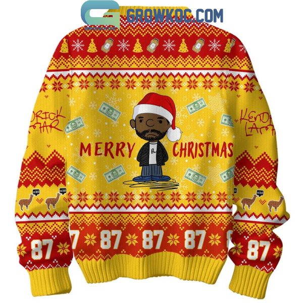 Kendrick Lamar Merry Mustard Christmas Holidays Ugly Sweater