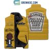 Kendrick Lamar Merry Mustard 100% Not Like Us Yellow Sleeveless Puffer Jacket