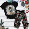 Morgan Wallen I Love Christmas But Not More Than Him Fleece Pajamas Set