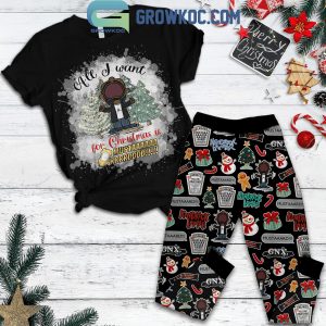 Kendrick Lamar Mustard Christmas Time Fleece Pajamas Set