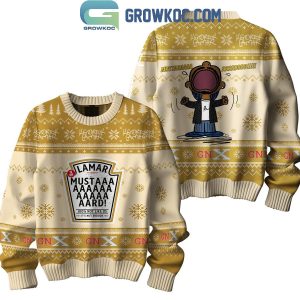 Kendrick Lamar Mustard Gen X 2024 Christmas Ugly Sweater