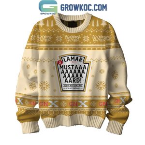 Kendrick Lamar Mustard Gen X 2024 Christmas Ugly Sweater